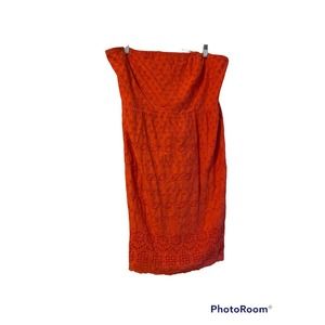 OLD NAVY Women’s Pink Coral. Strapless Option Spring Summer Dress Size 16